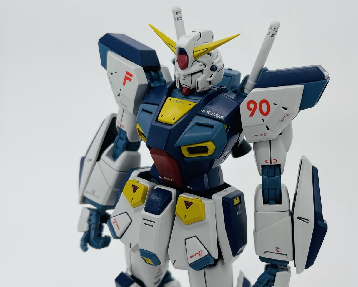 完成】MG ガンダム F90 その3: 日々の模型進捗日記SS