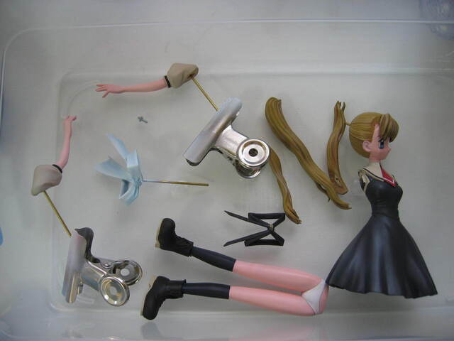 完成】KOTOBUKIYA Air 1/8 神尾観鈴 その3: 日々の模型進捗日記SS