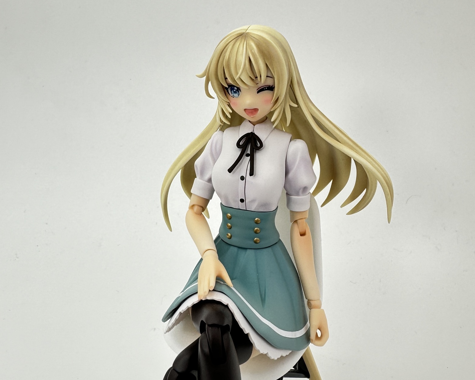 1/10 創彩少女庭園 佐伯リツカ 夏服 塗装完成品 レビュー】創彩少女庭園 佐伯 リツカ 聖アイリス女学園高等部・夏服